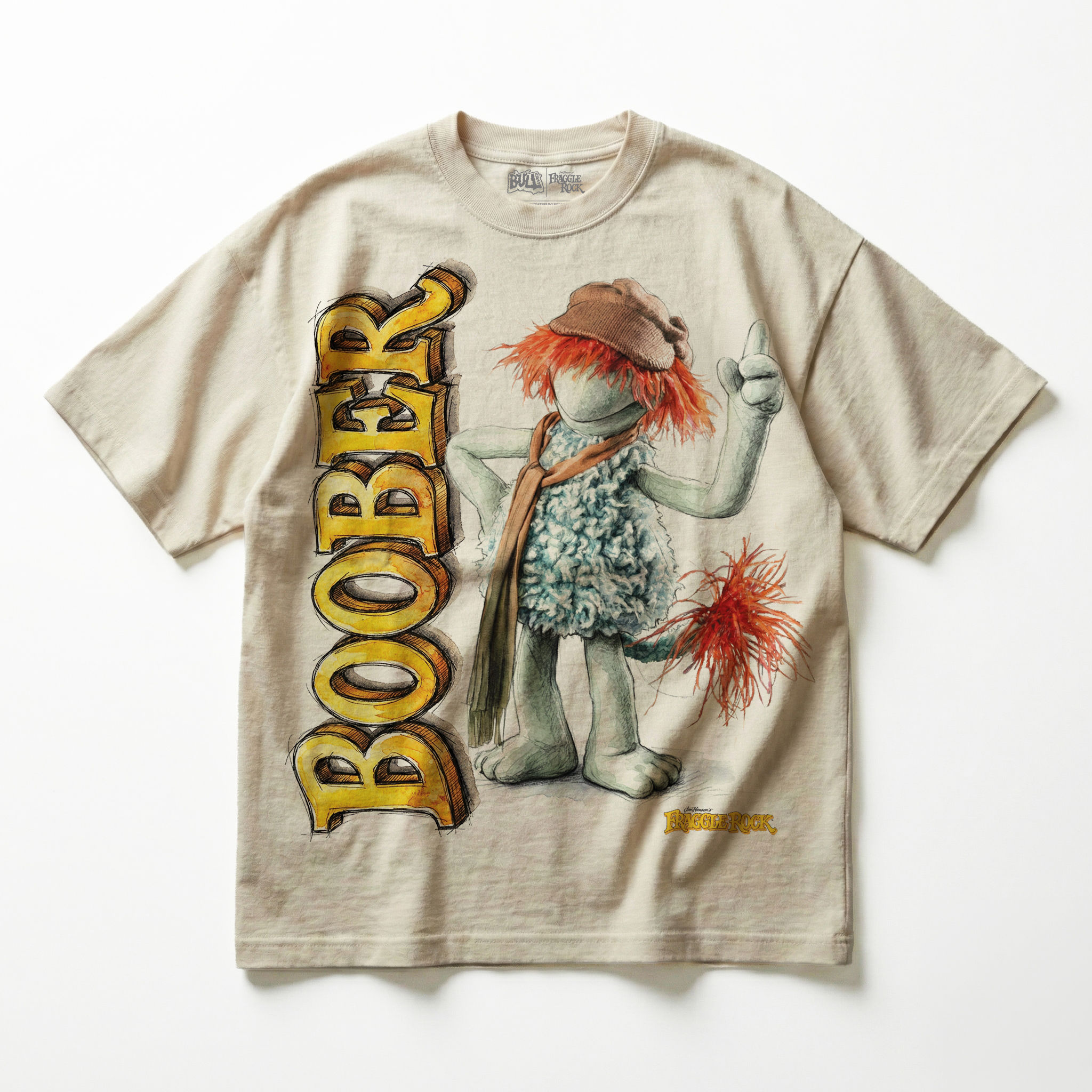 Fraggle Rock • Boober • Unisex Heavyweight Vintage T-Shirt
