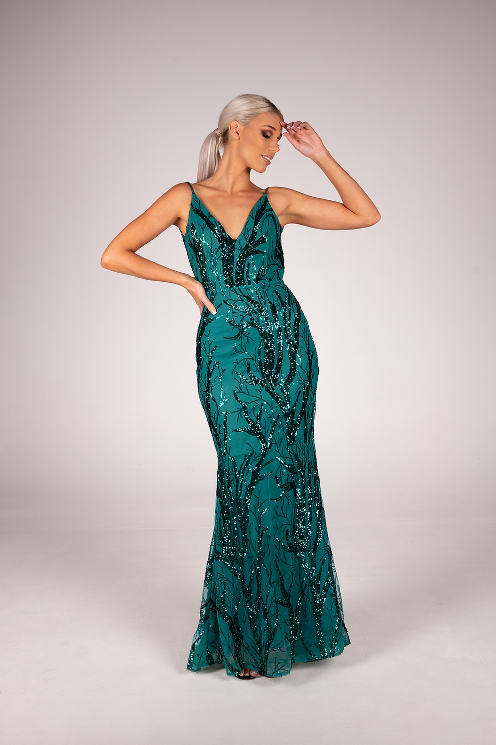 Thumbnail: Pandora Gown Emerald