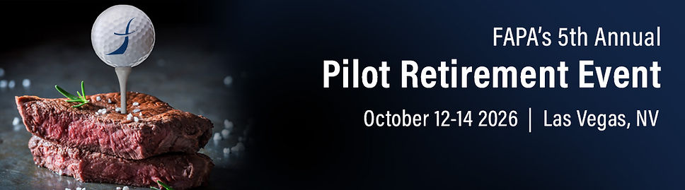 FAPAs Pilot Retirement Event 2026
