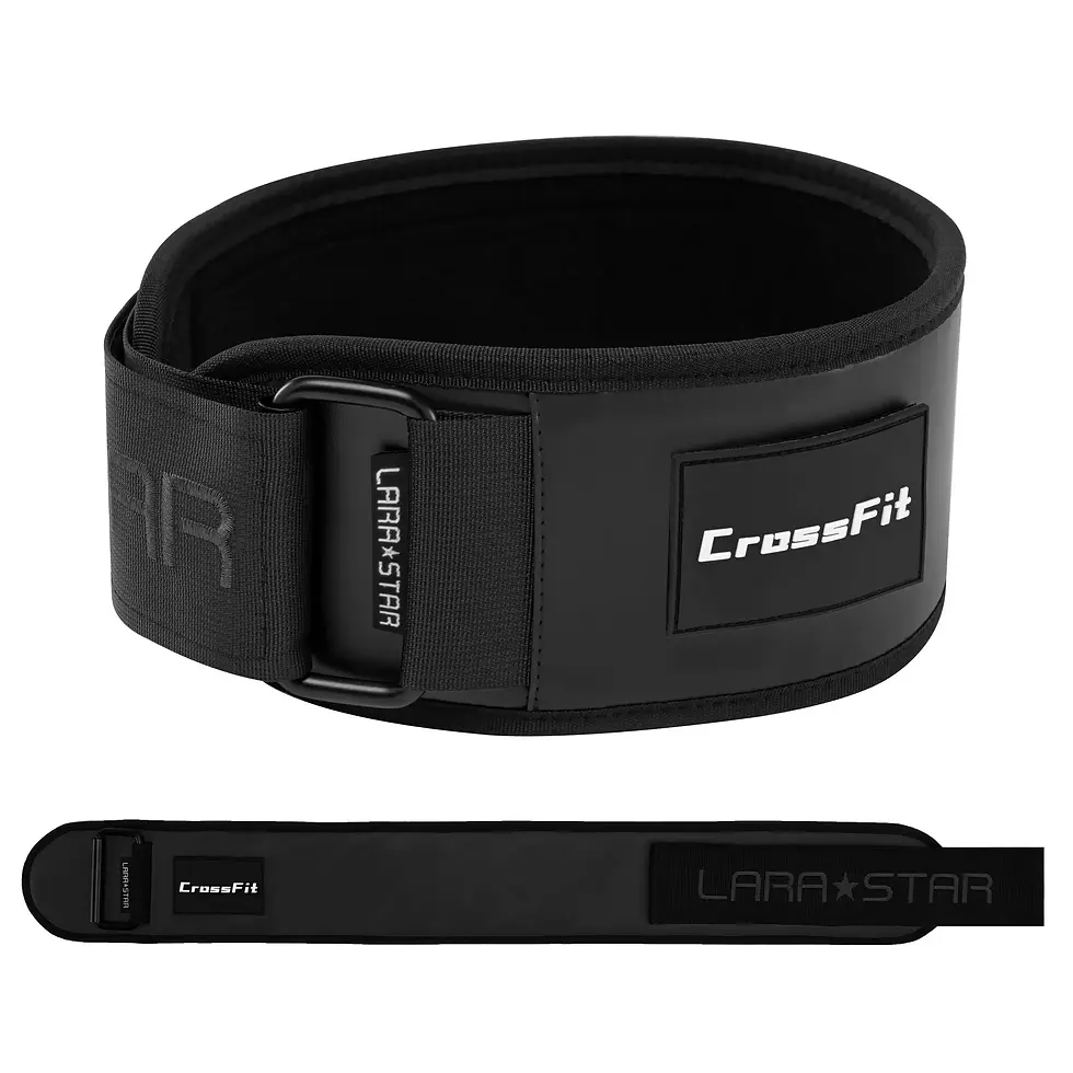 Küçük resim: LS0883 New Design Gym Weightlifting Belt Power Lifting Training Gym Belt PU