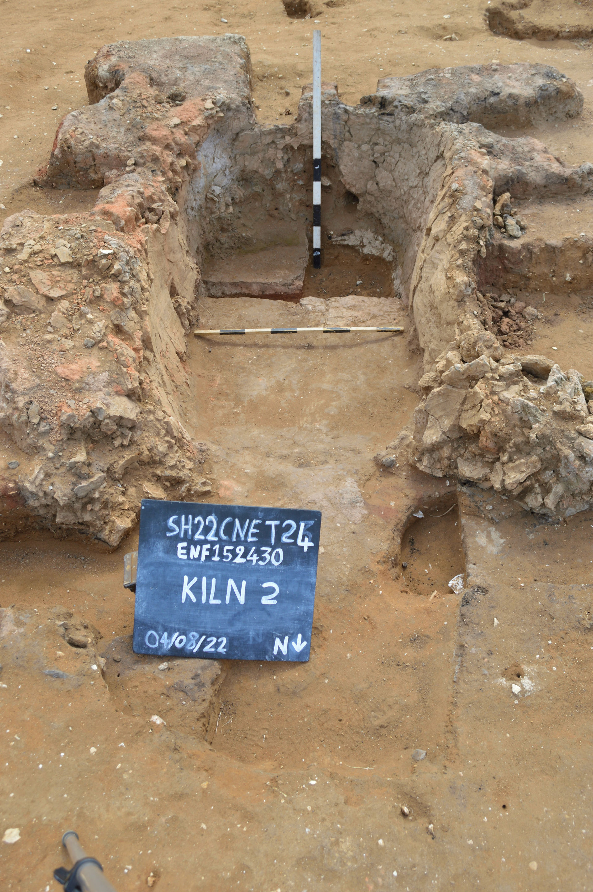 Kiln 2 floor