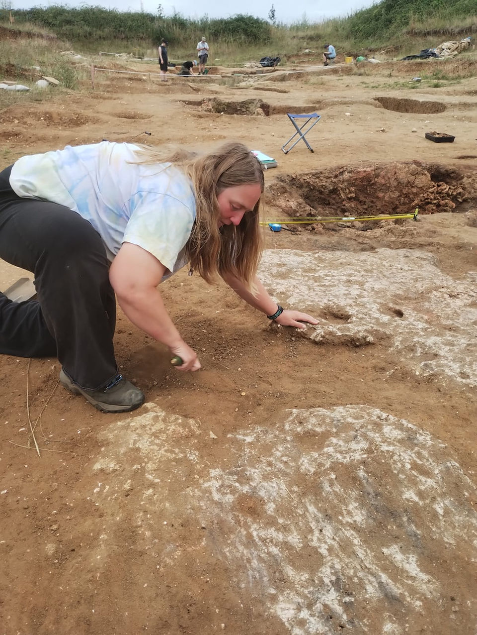 Yes occasionally I do get to dig, or in this case clear up the loose