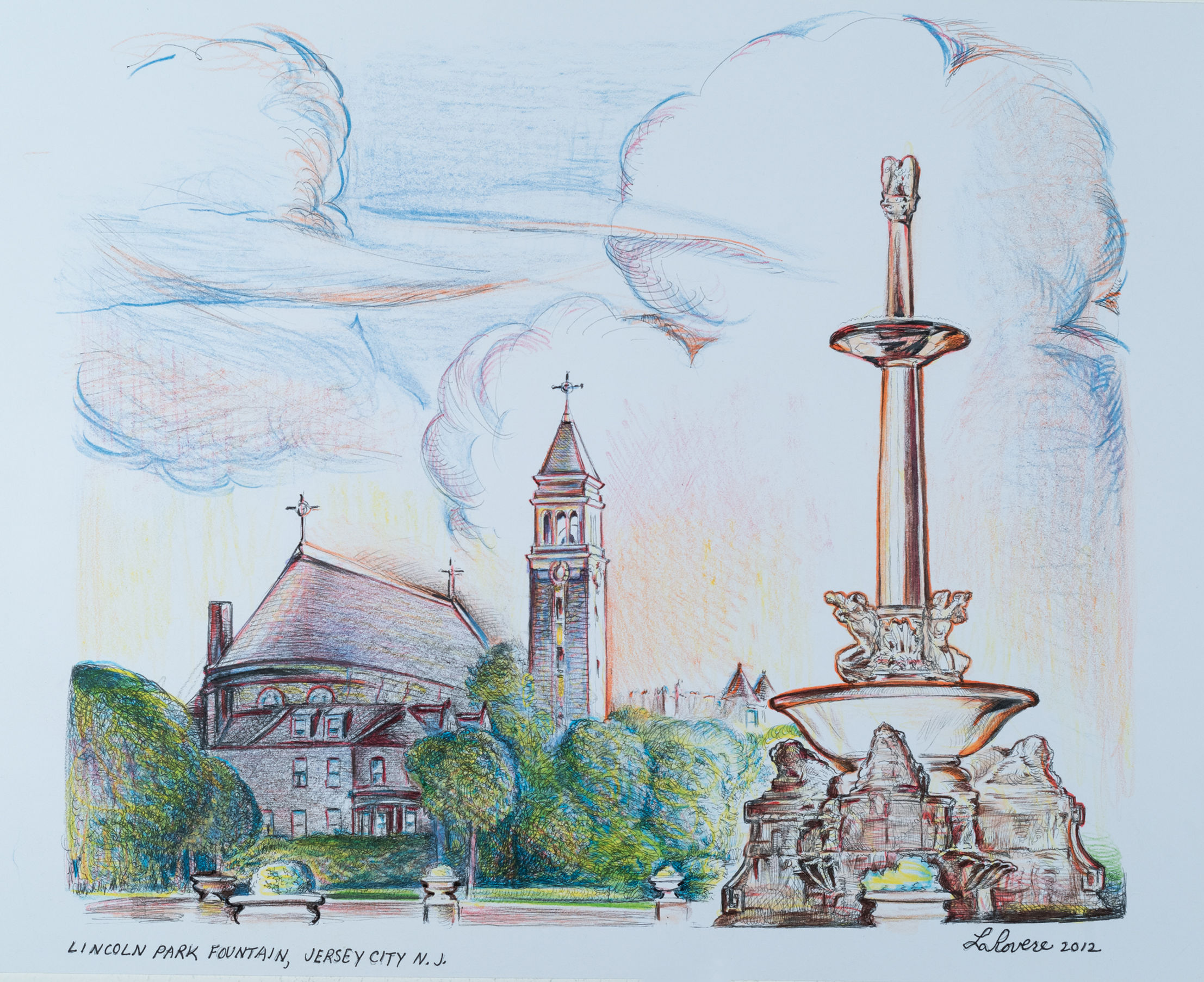 Lincoln Park Fountain 2012