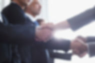 Business people shaking hands