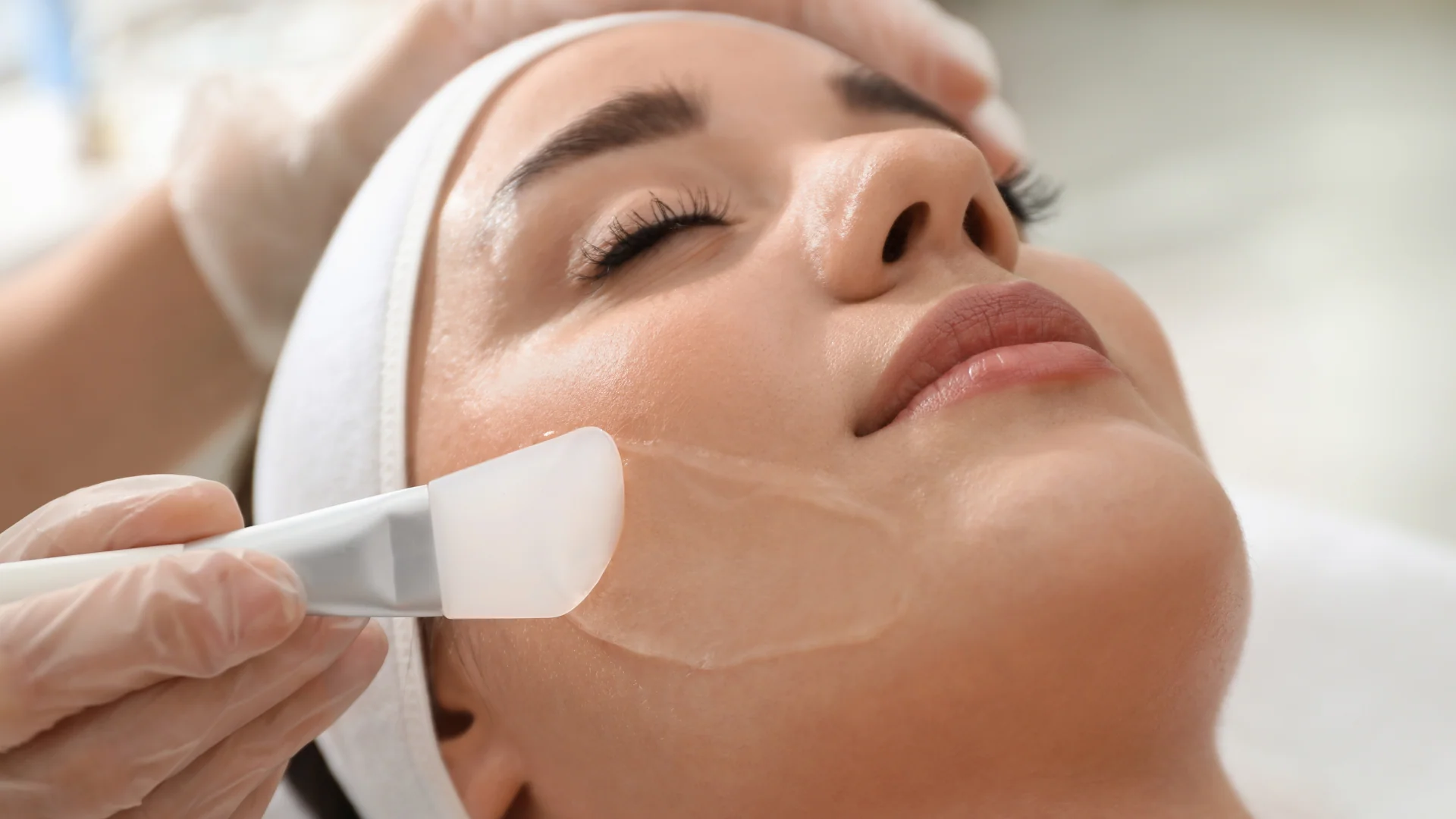 Masque à l'acide glycolique