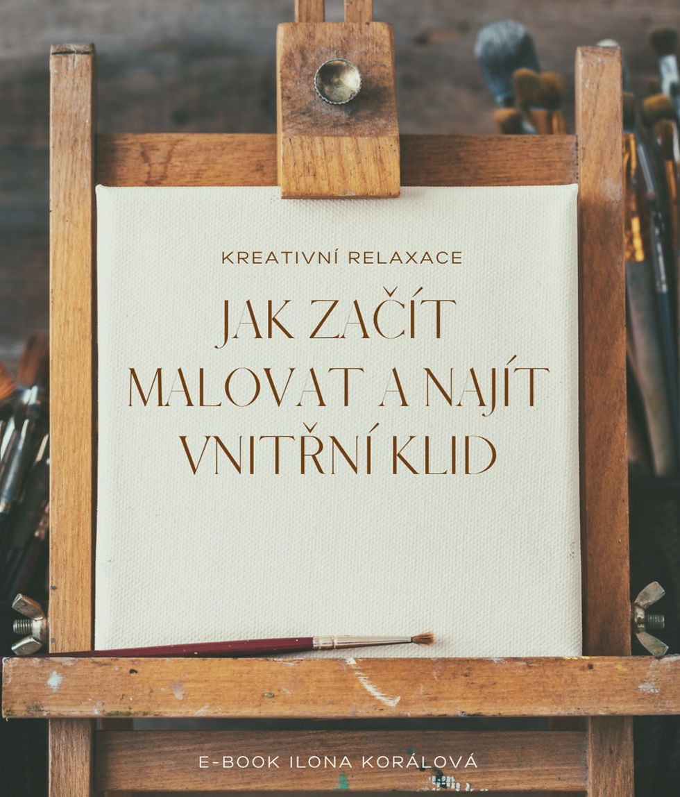 Ebook - Jak začít malovat a najít vnitřní klid