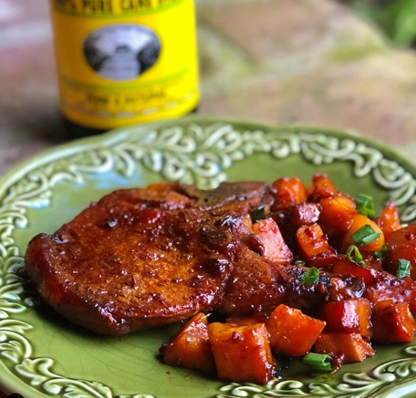Instant Pot Pork Chops & Yams