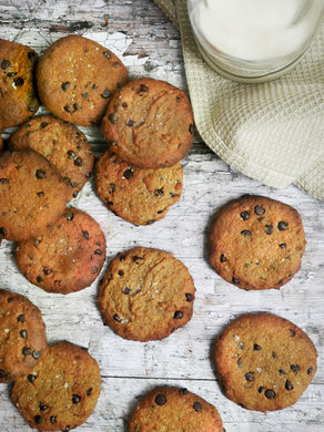 Brown Butter Banana and Chai Chocolate Chip Cookies