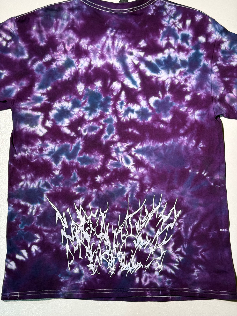Thumbnail: Butterfly Spiral t-shirt LARGE tie dyed 
