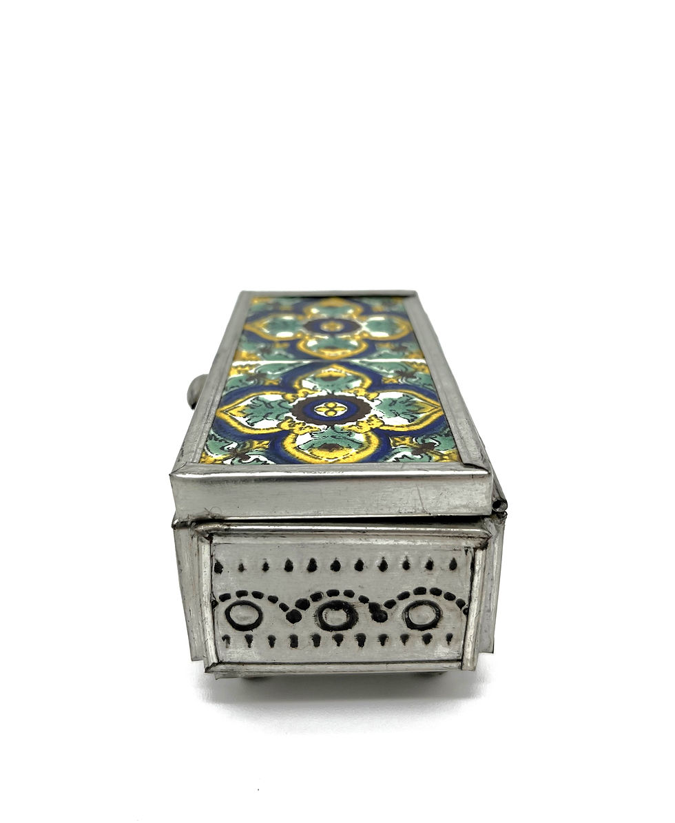 Miniatura: CAJA MULTIUSOS DE 2 AZULEJOS