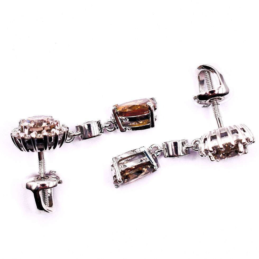Thumbnail: Diamond Earring Fancy