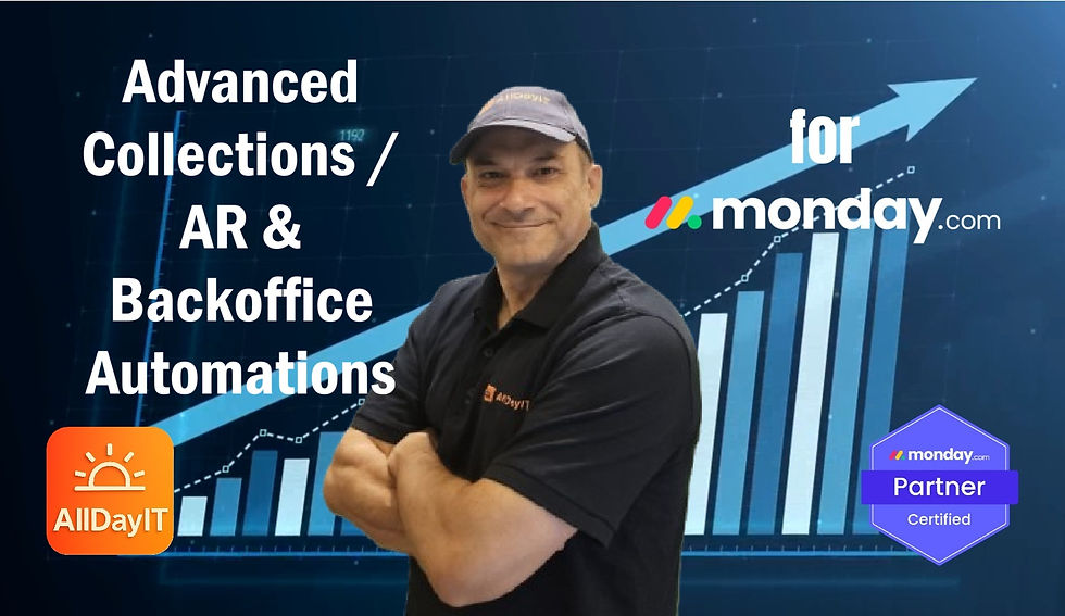 How to Automate Payment Follow-ups in Monday.com: Automated Collections / AR tracking on monday.com