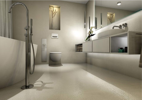 Visualización 3D de un baño 03