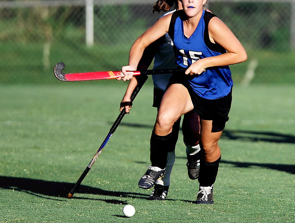 Field Hockey Action