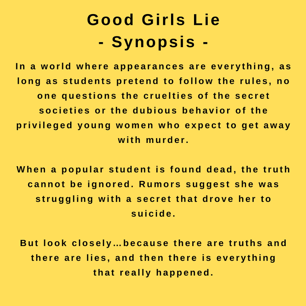 interview with author jt ellison - synopsis for good girls lie