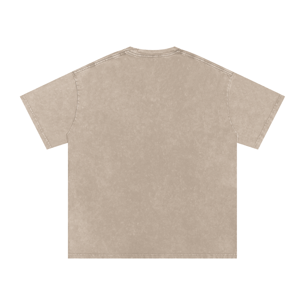 Thumbnail: Snow Washed Oversized Cotton T-Shirt