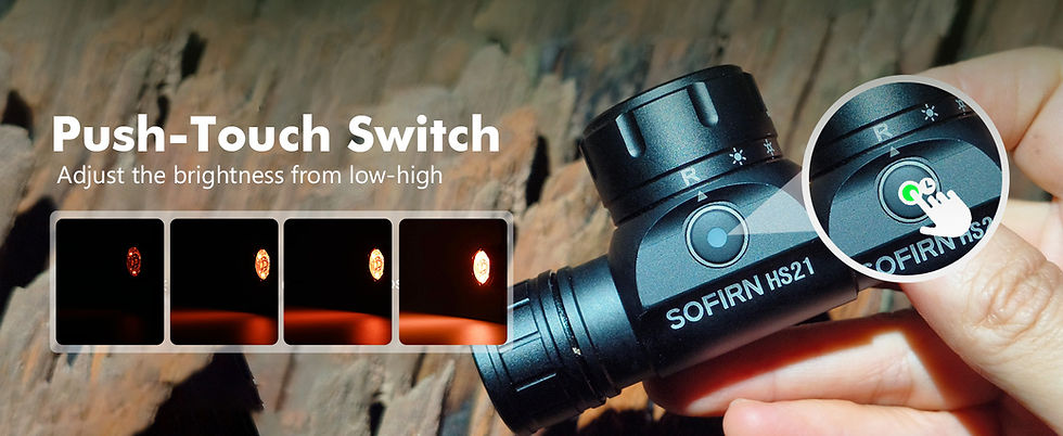 Thumbnail: Sofirn HS21, 2200 Lumens, 230m Range, 4 in 1, USB Charging