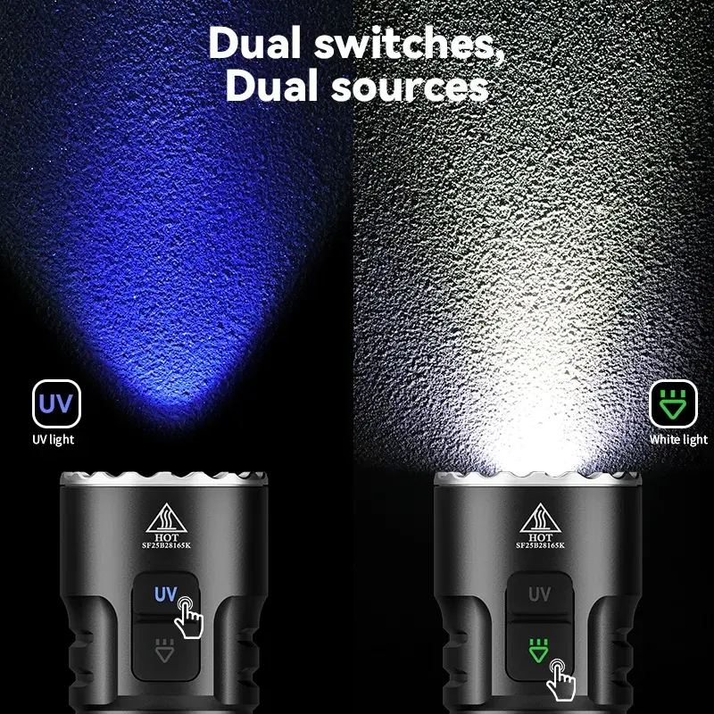 Thumbnail: Sofirn SR23, White & 365nm UV, 3200 Lumens, USB Charging