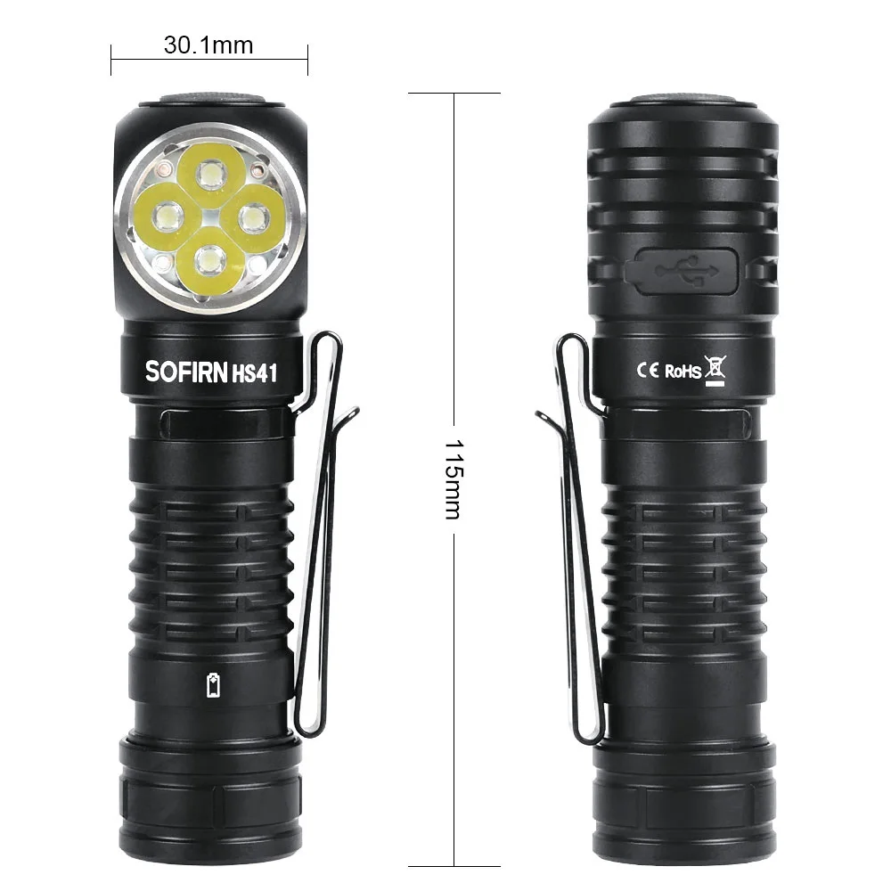 Sofirn HS41, 4000 Lumens, 325m Range, USB Charging | Piercing The Darkness