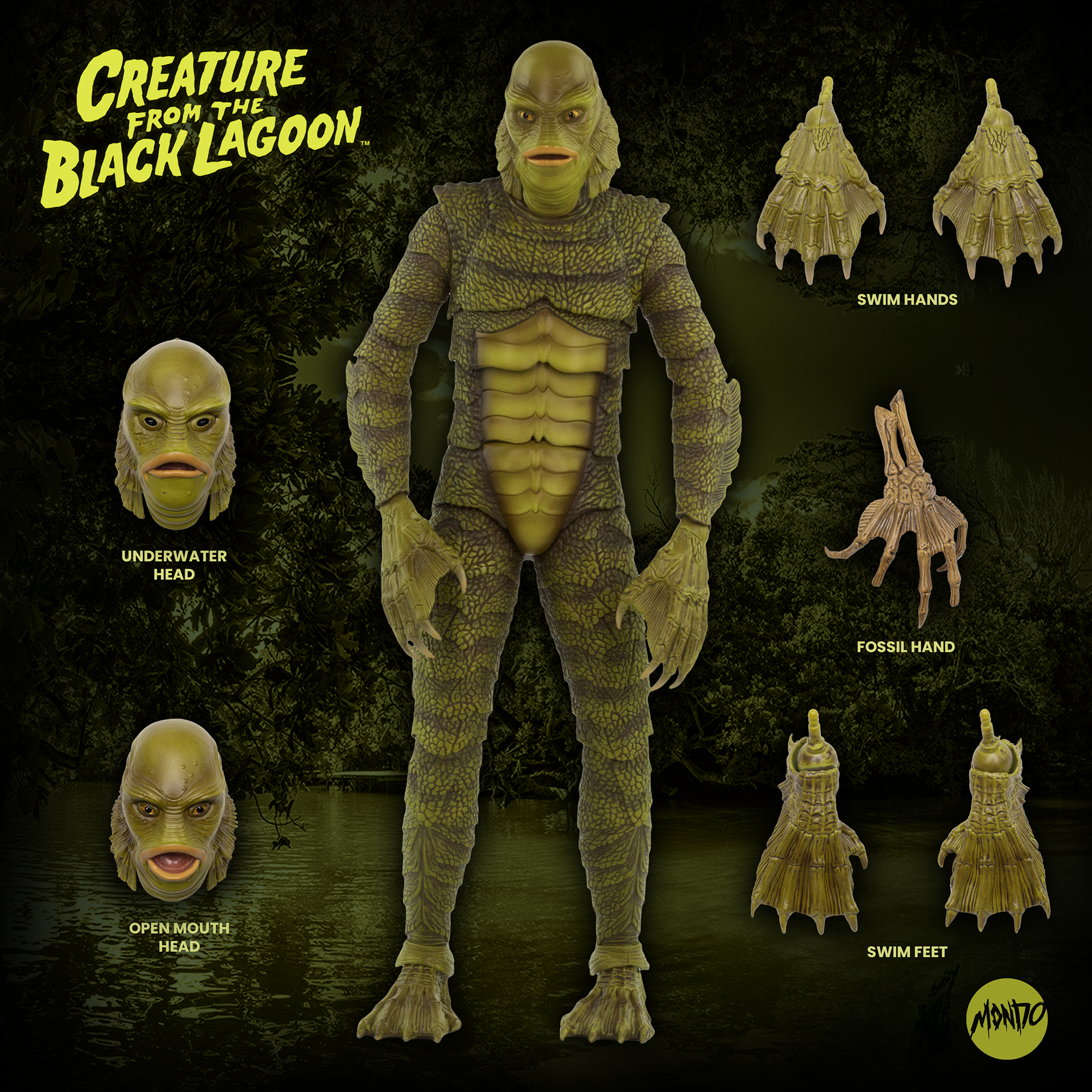 Mondo – Creature from the Black Lagoon Premium 12" Action Figure (1/6 Scale)