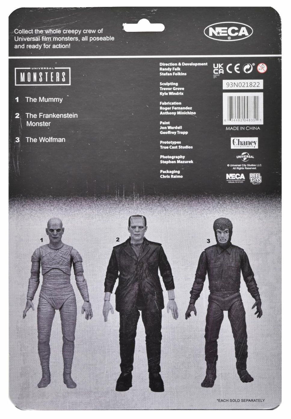 Thumbnail: NECA Universal Monsters – Retro Remco Style GID Wolfman 7" Action Figure