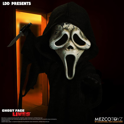 Mezco x LDD – Scream VI Ghost Face “Zombie” Edition (Aged Mask) 10