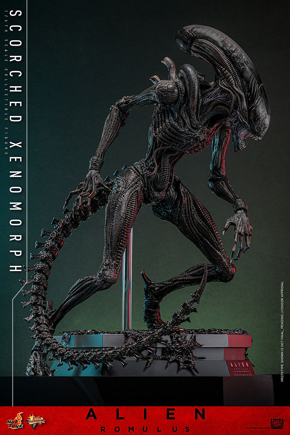 Thumbnail: Hot Toys – Alien: Romulus Scorched Xenomorph Sixth Scale Figure (17")
