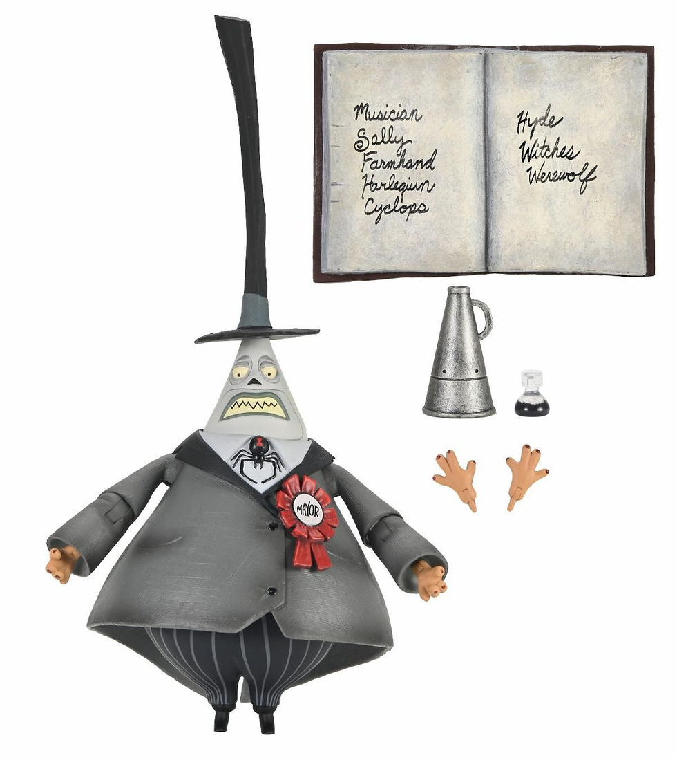Thumbnail: NECA The Nightmare Before Christmas – Ultimate Mayor 7" Scale Action Figure