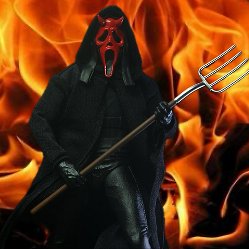 Ghost Face - Ultimate Ghost Face Inferno 7” Scale Action