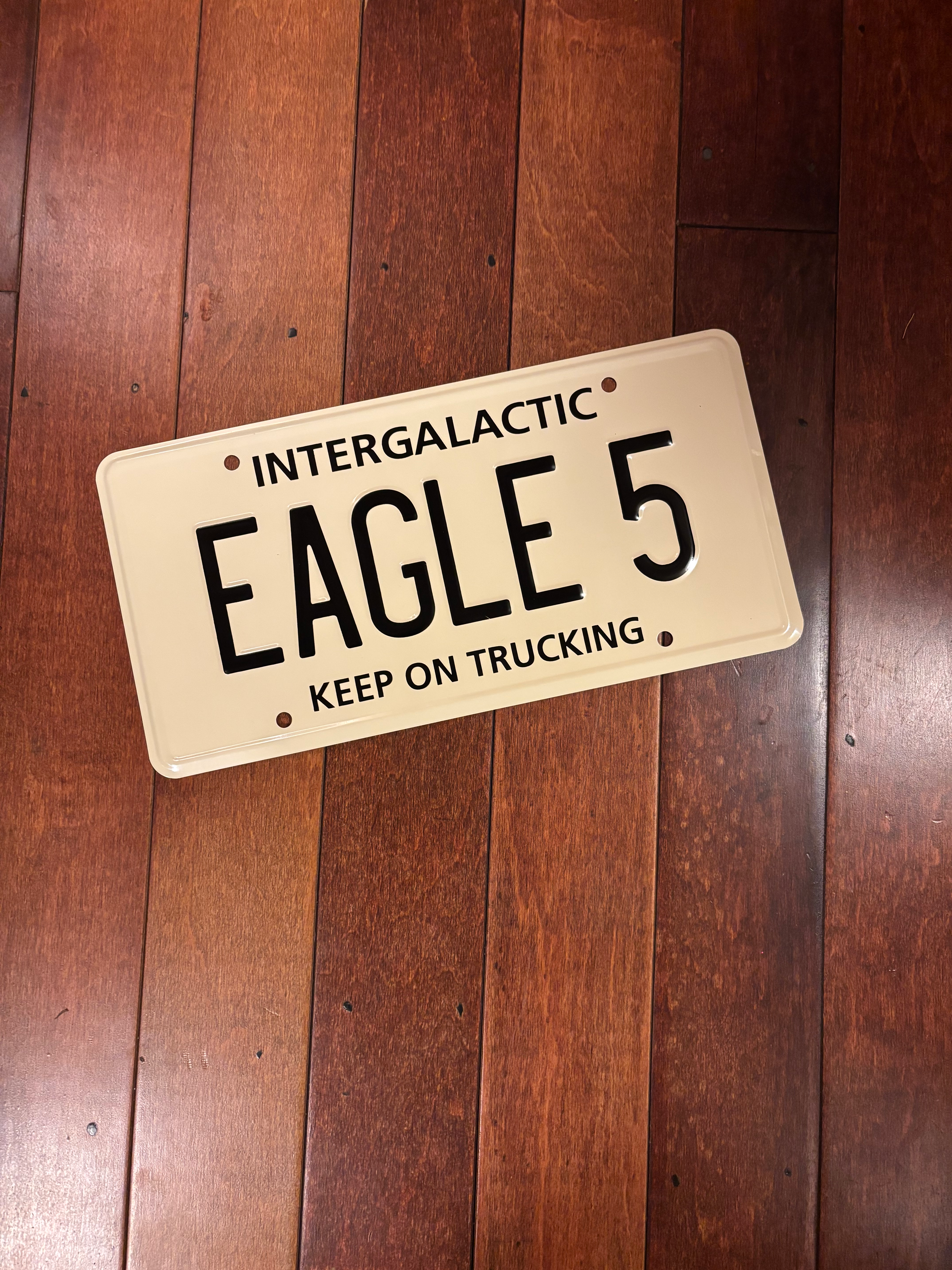 Spaceballs – EAGLE 5 Metal Stamped Replica License Plate
