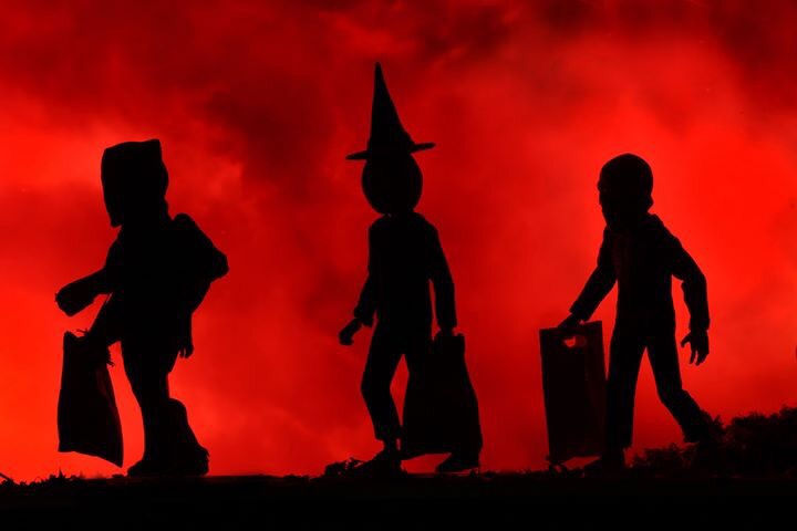 Thumbnail: NECA Halloween 3 Season of the Witch - 8” Clothed Action Figure 3-Pack