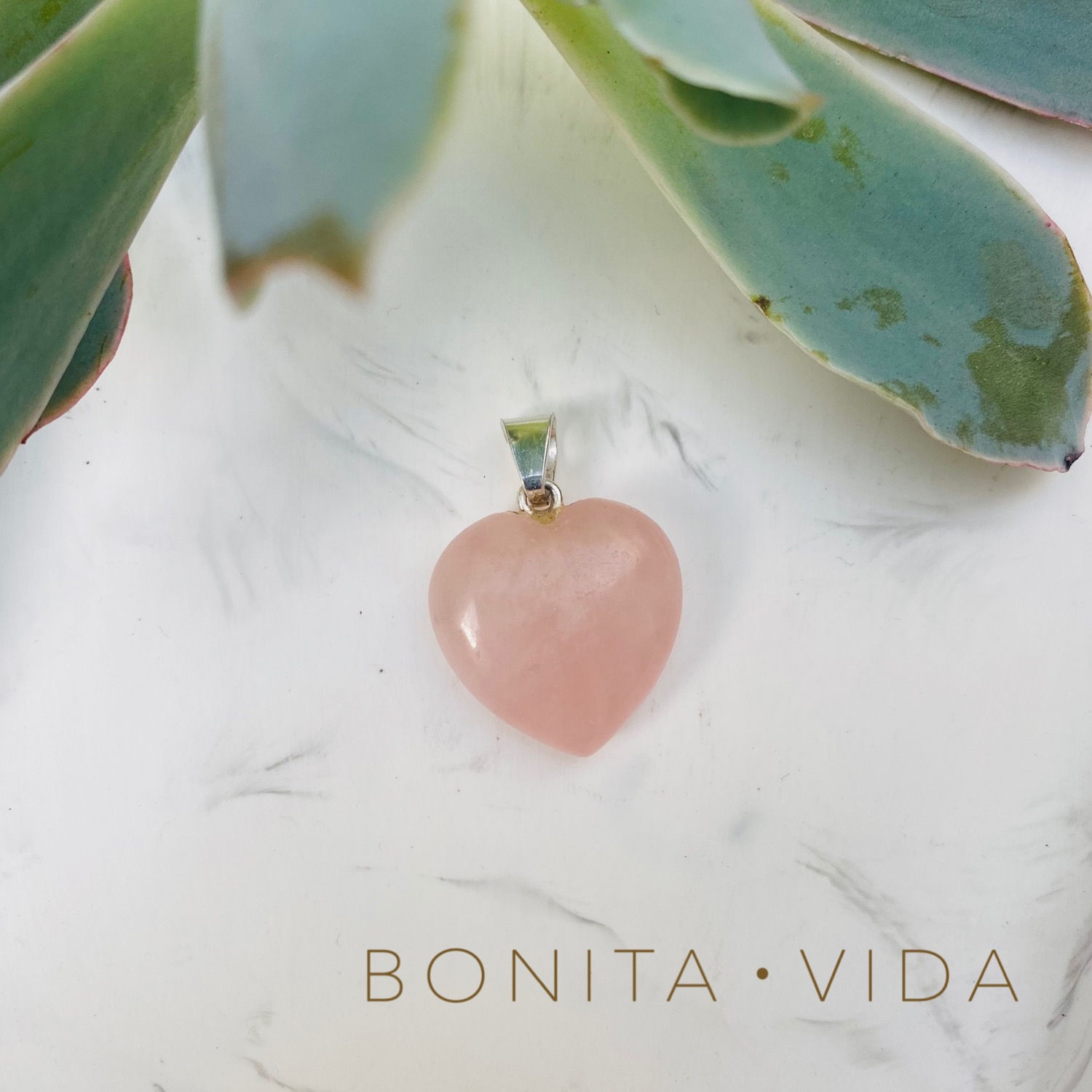 COLGANTE CUARZO ROSA 