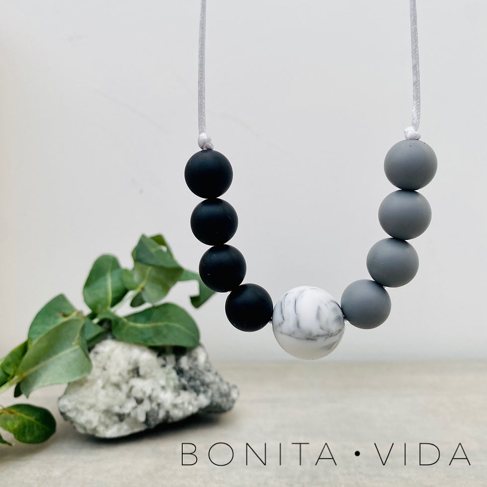 Miniatura: COLLAR DE LACTANCIA LILA 