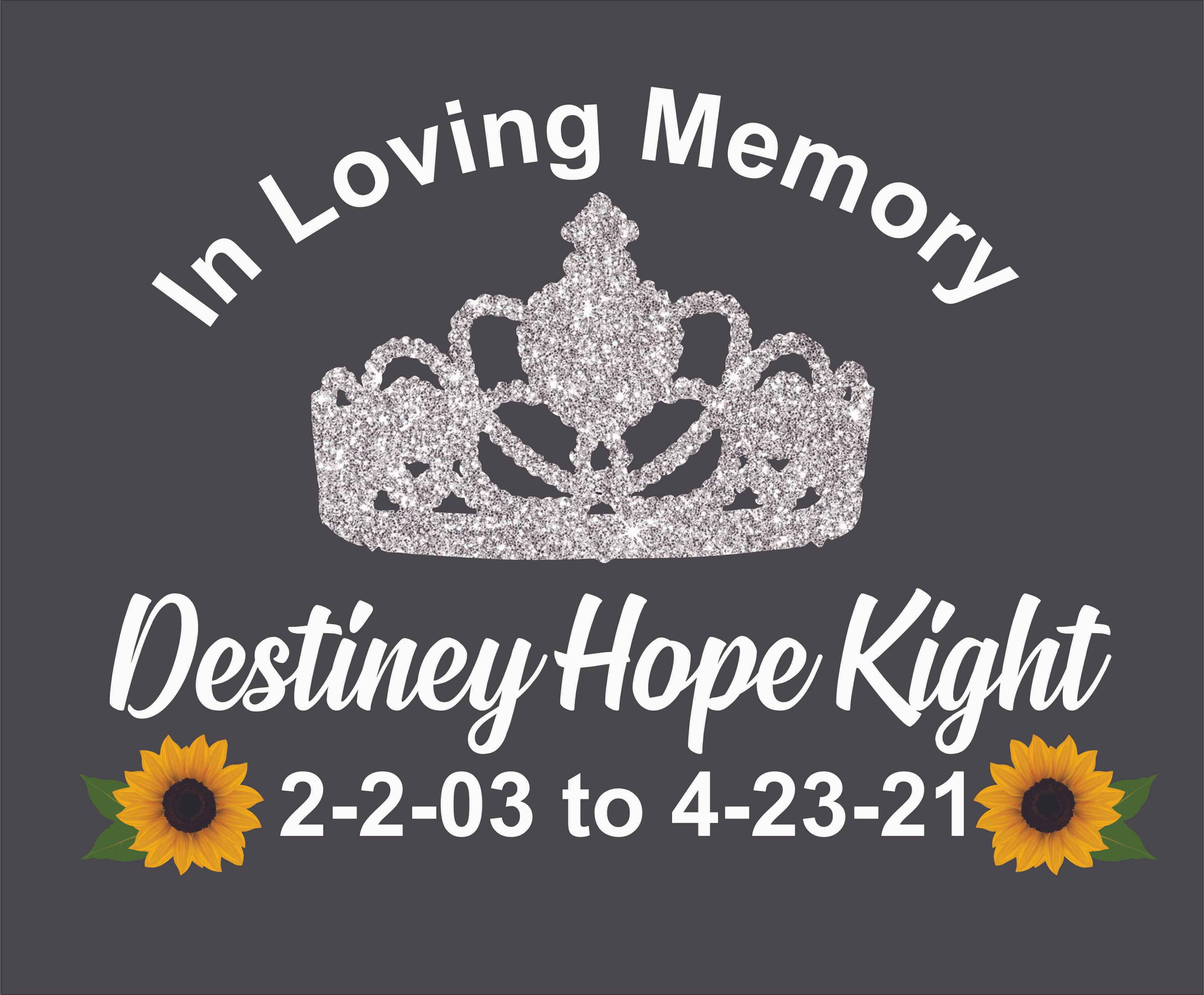 Destiney Hope Kight Fundraiser