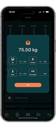 App Preview Body Measurements