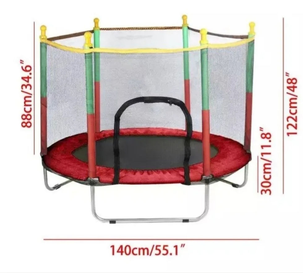 Miniatura: Cama Elastica Mini Trampolin de niños Roja
