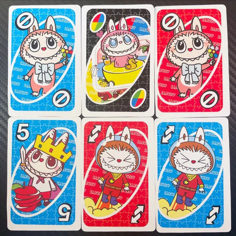 Miniatura: Cartas Uno Labubu 