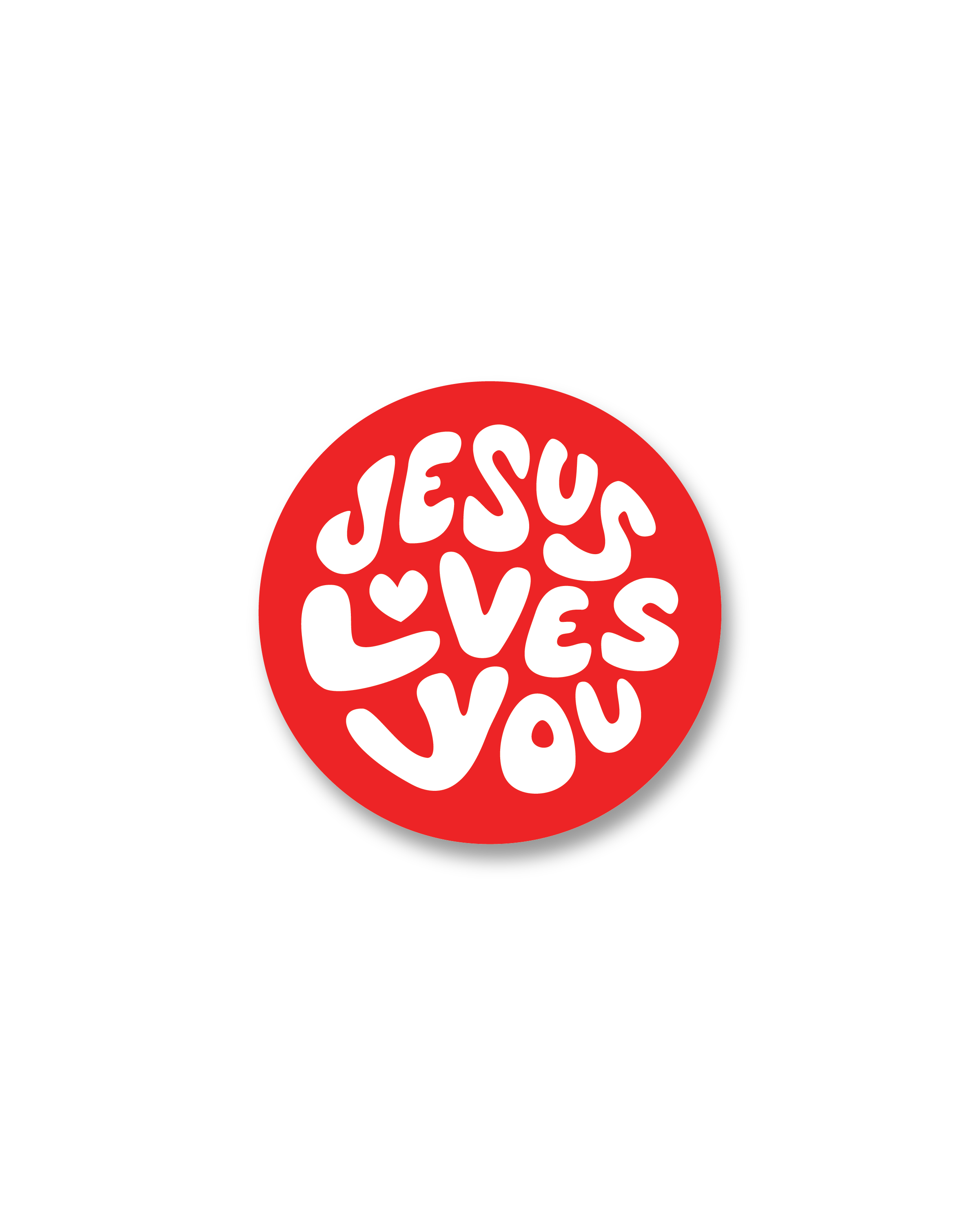 Jesus Loves You Sticker