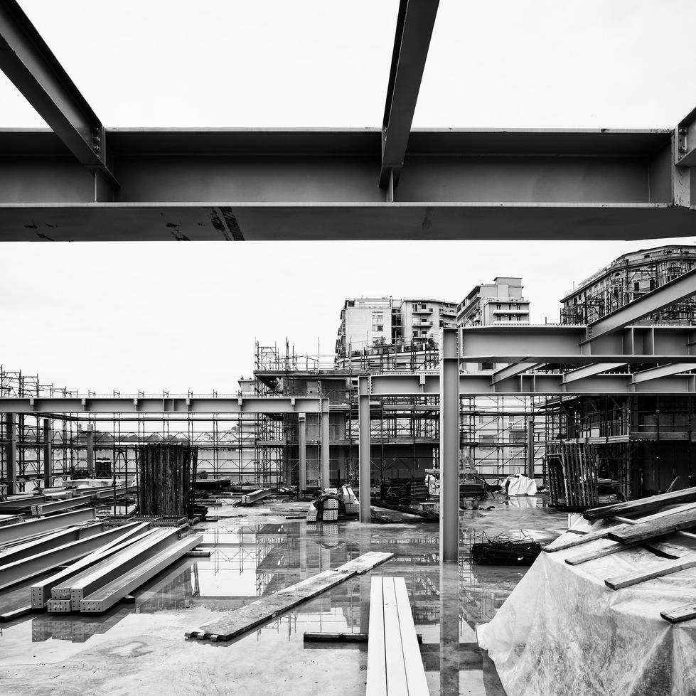 cantiere costruzione edificio iren a genova
