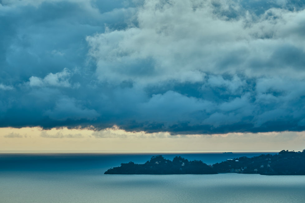 tramonto portofino liguria