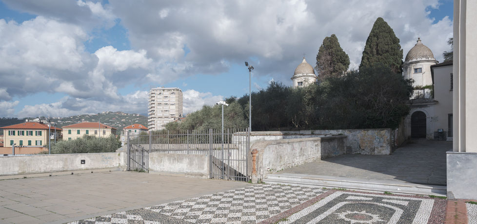 Piazza Guglielmo Marconi, porticato brignardello lavagna 