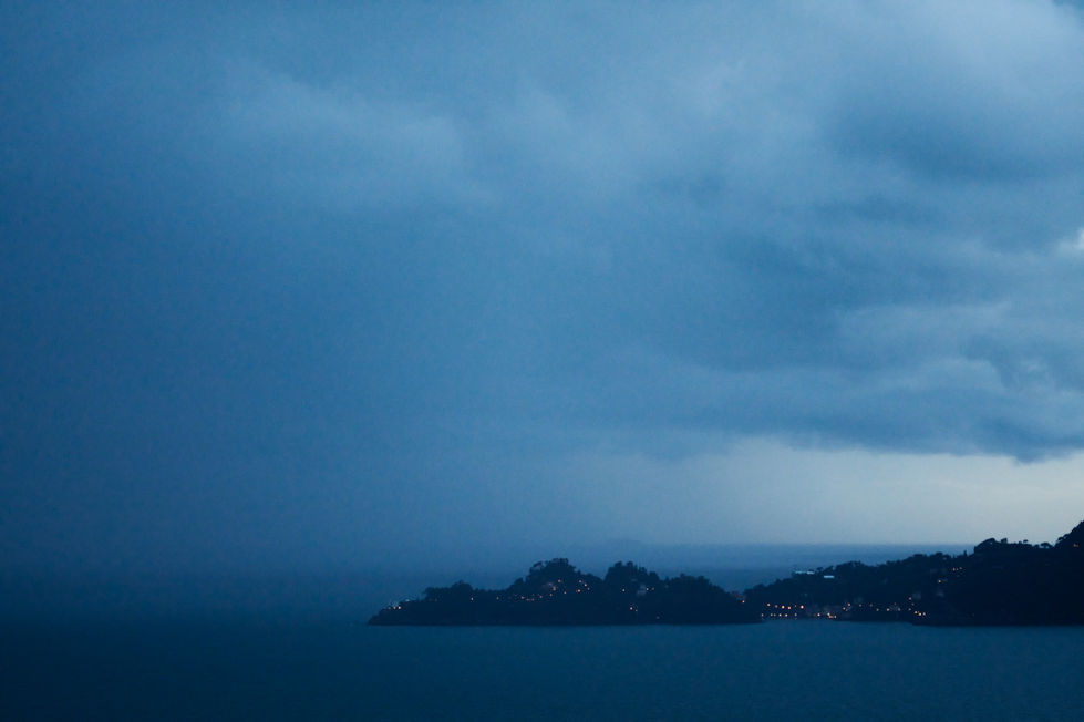 tramonto portofino liguria