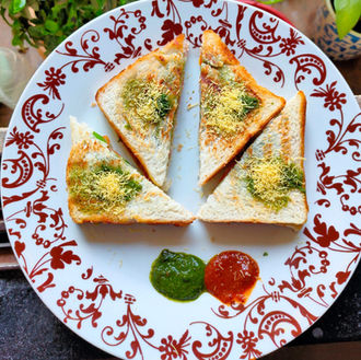 Bombay Masala Toast Recipe 