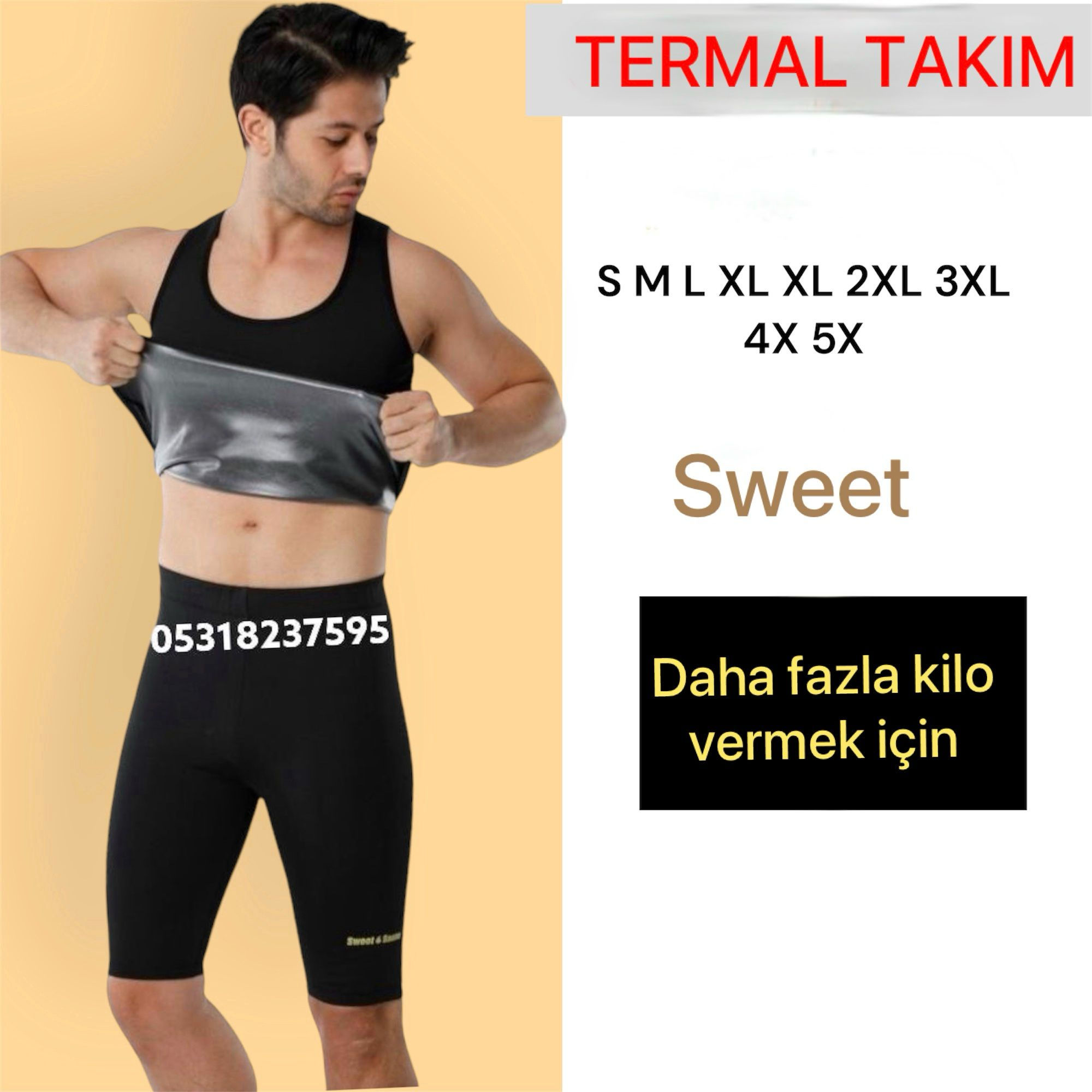 atlet + şort termal seti