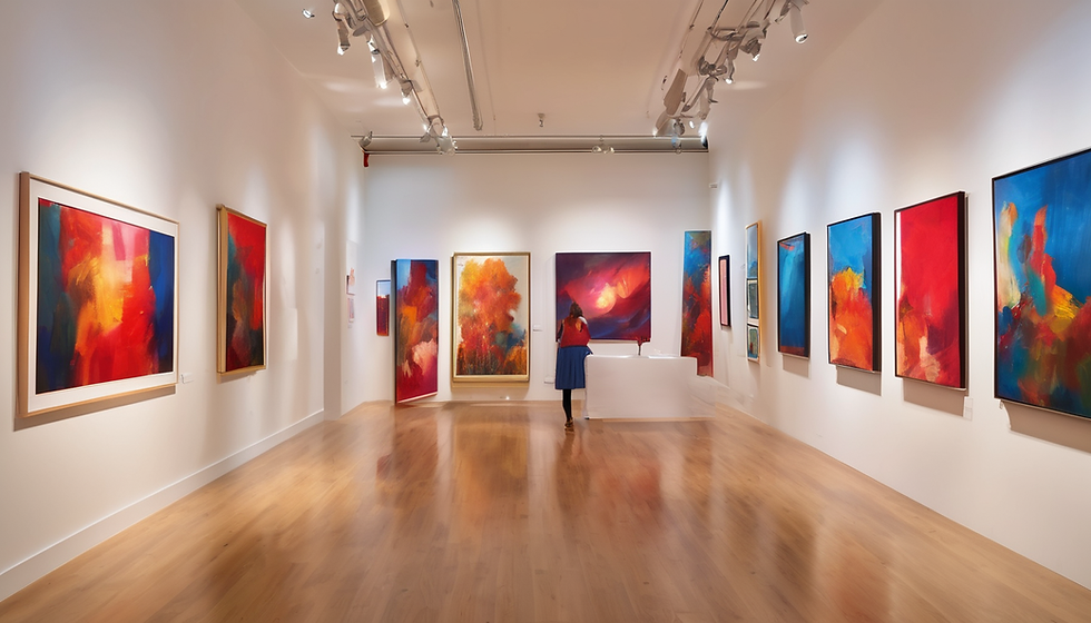 Yetenekli Ressamlar Buluşması Sergisi