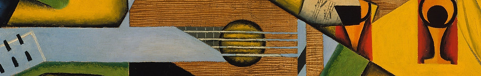 Nature morte avec une guitare