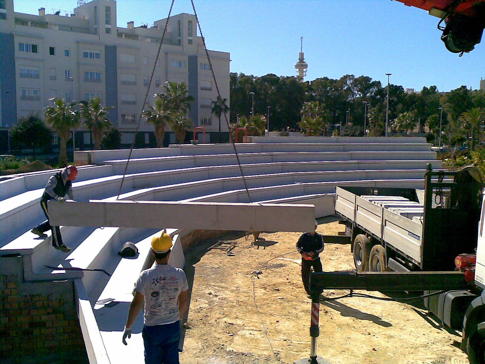 Miniatura: Proyecto de anfiteatro al aire libre. Archivos EDITABLES