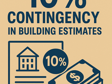 The 10% Rule: Why Your Renovation Contingency is Your Best Friend