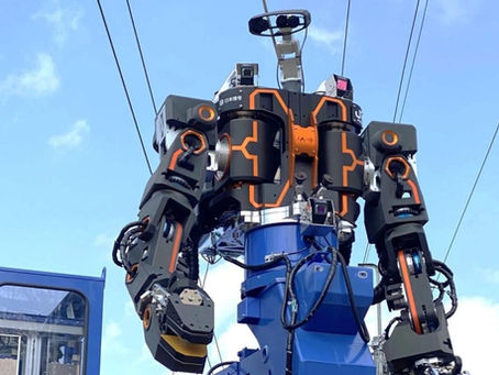 Giant Humanoid Robot Designed for Construction Purposes in Japan