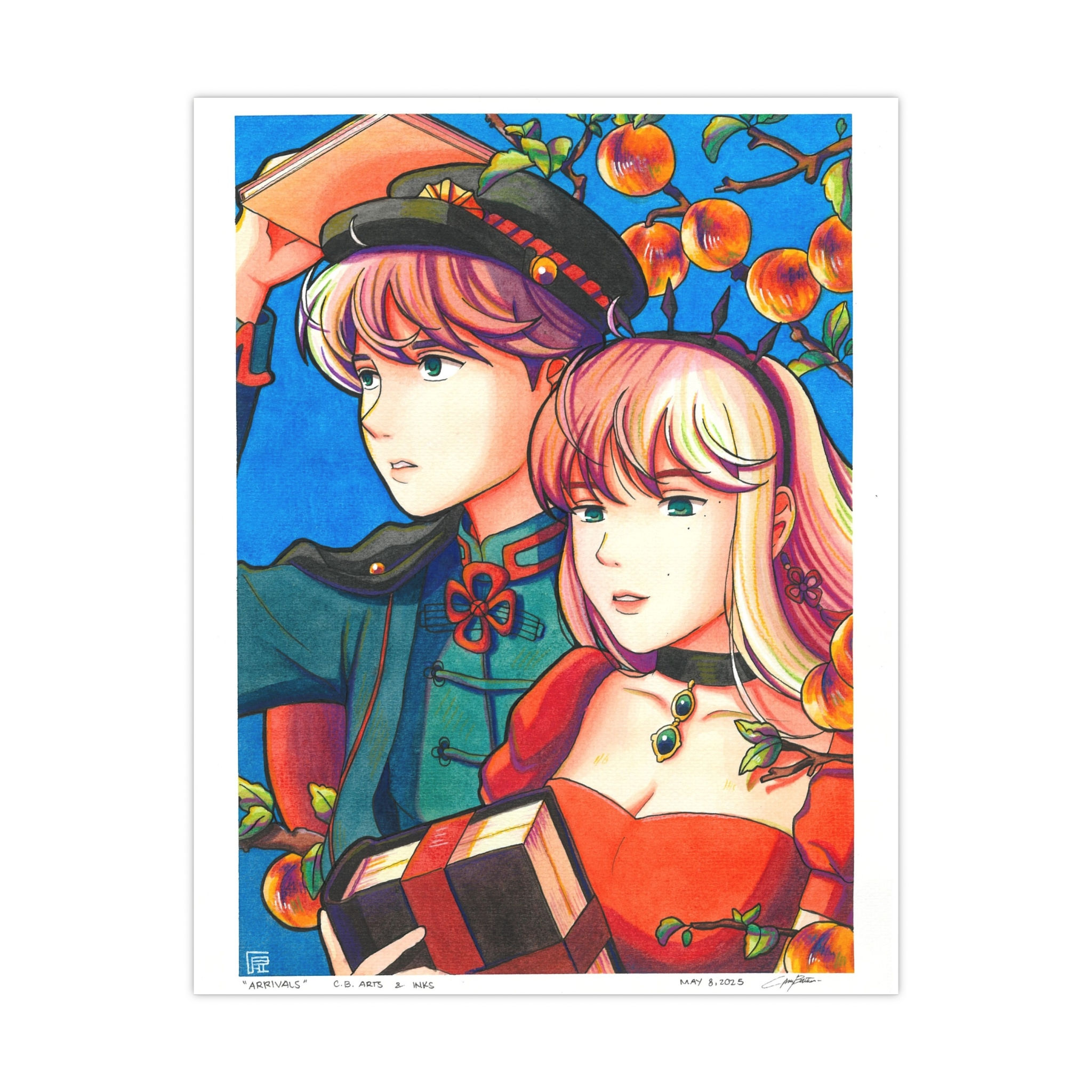 Arrivals by C.B. Arts & Inks (Art Print)